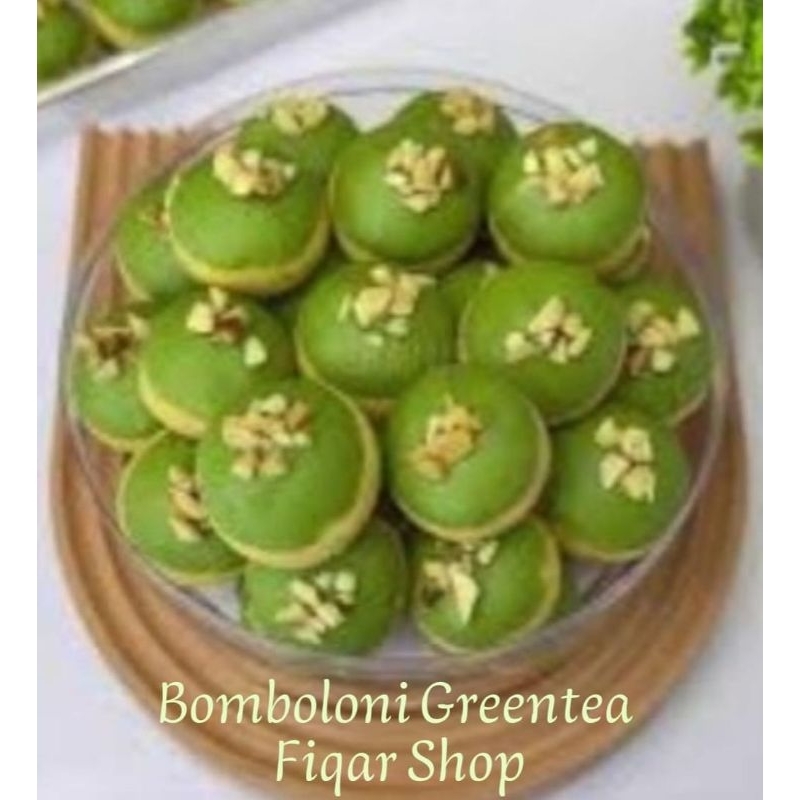 

bomboloni greentea cookies