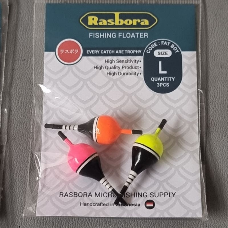 PELAMPUNG RASBORA FLOATER FAT BOY DAN FLOATER TINY