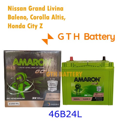 Aki Mobil 46B24L Grand Livina, Baleno, DLL