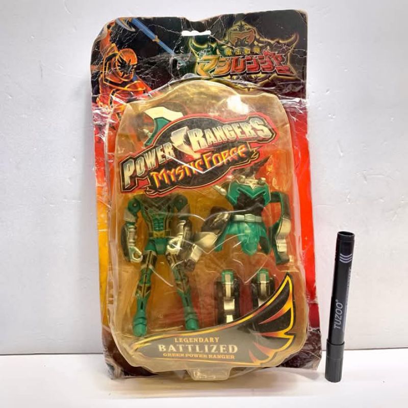 mainan action figure Power Rangers Mystic Force Legendary Battlized Green Range
CNWqppHDS 

#powerra