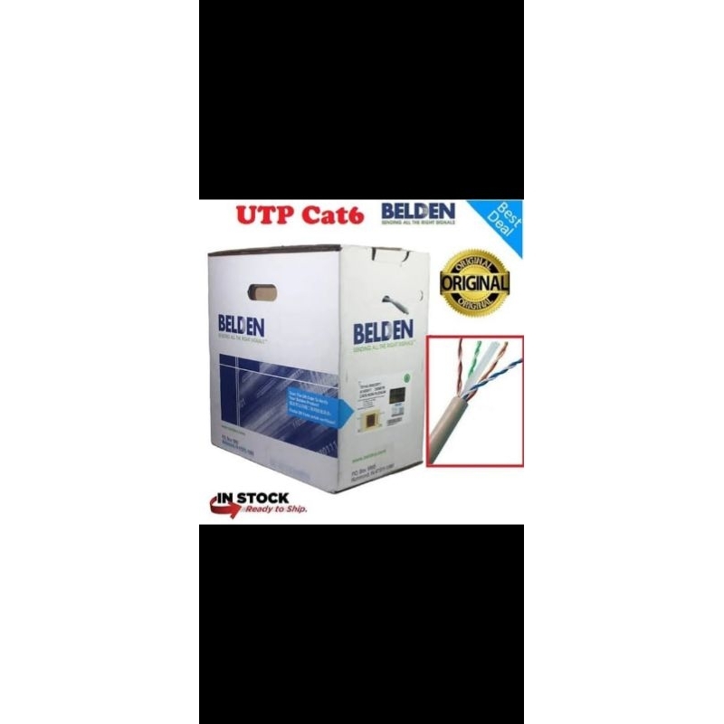 belden USA kabel lan meteran UTP networking cable