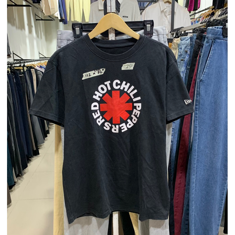 T- Shirt RHCP Merch X New Era (Red Hot Chili Peppers) Size M Fit L