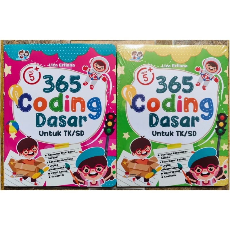 Buku 365 Coding Dasar Untuk TK / SD