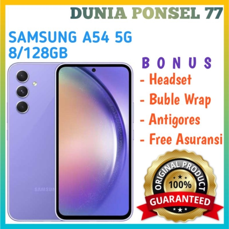 TERMURAH SAMSUNG GALAXY A54 5G 8/256GB | SAMSUNG GALAXY A54 5G 8/128GB