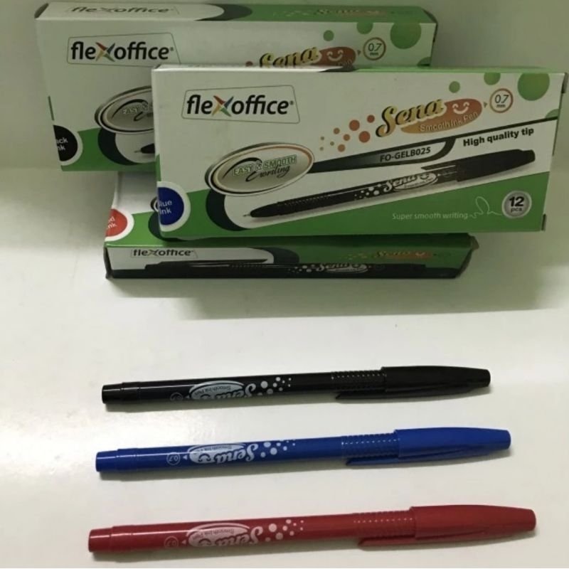 

PEN SENA FLEXOFFICE 0.7mm PER PCS/PULPEN/BALLPOINT ORIGINAL