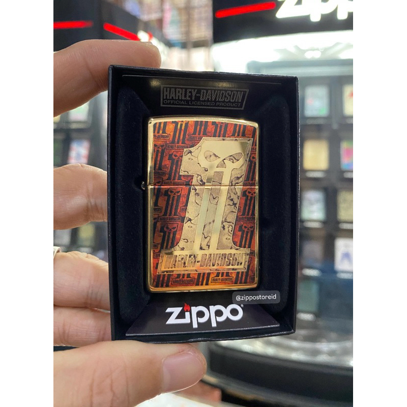 Zippo 48361 Harley Davidson ~ Original 100% Made In USA