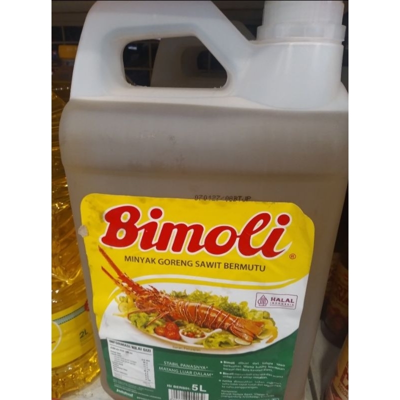 

Minyak goreng bimoli 5 L jerigen