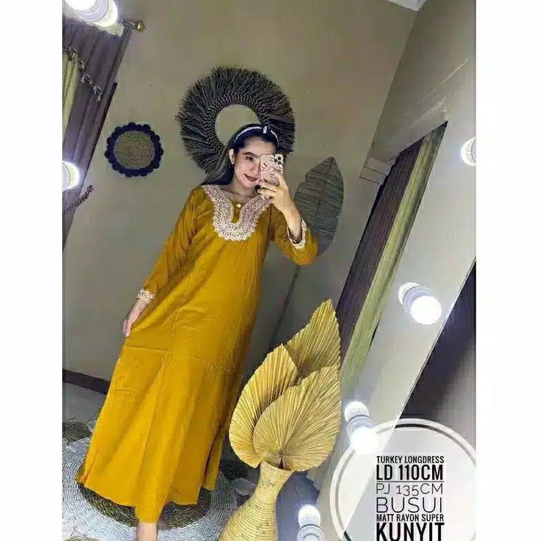 Sale Daster Arab Polos Lengan Panjang Original Daster Arab Panjang Busui