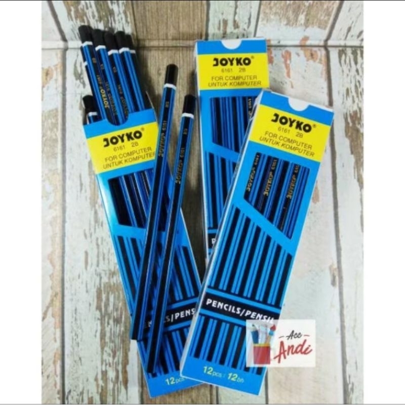 

PENSIL JOYKO 2B 6161 (PER BOX = 12PCS)