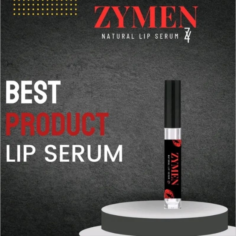 Zymen lips serum pria atasi bibir hitam terampuh