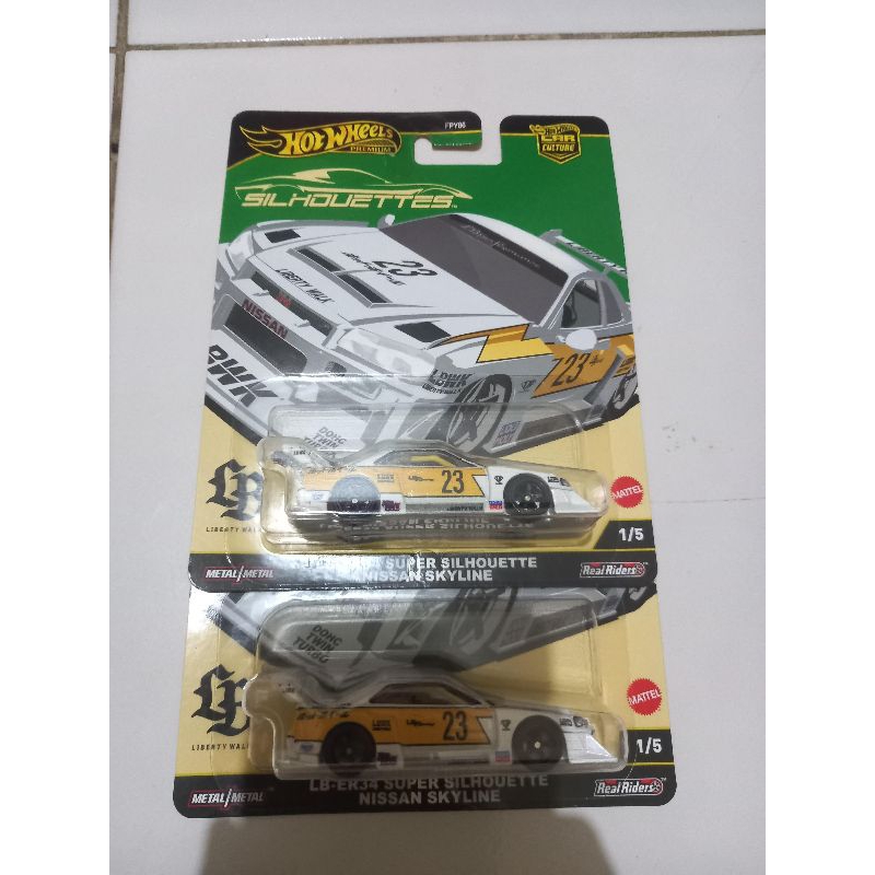 Hot Wheels Premium Nissan Skyline R34 Super Silhouette