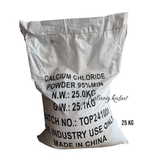 Calcium chloride - Kalsium klorida powder - teknis 25 kg