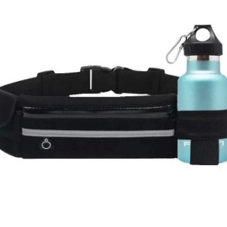 New Tas Pinggang Lari ADA TEMPAT BOTOL AIR Tas Jogging Tas Lari Belt Lari Running Belt Tas Olahraga
