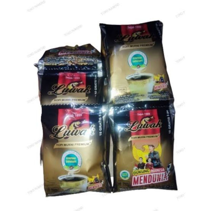 

[ Renceng ] Luwak Kopi Bubuk Murni 6,5gr x 10 Sachet