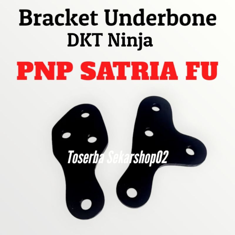 Bracket breket Underbone DKT Ninja untuk Satria Fu Breket Footstep Underbone DKT Ninja PNP Satria Fu