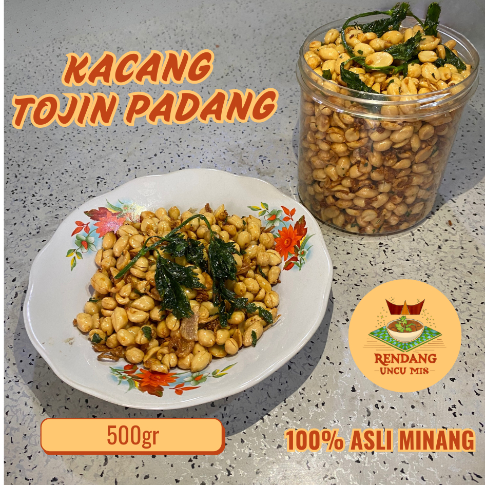 

RENDANG UNCU MIS - KACANG TOJIN BAWANG 500gr KHAS MINANG