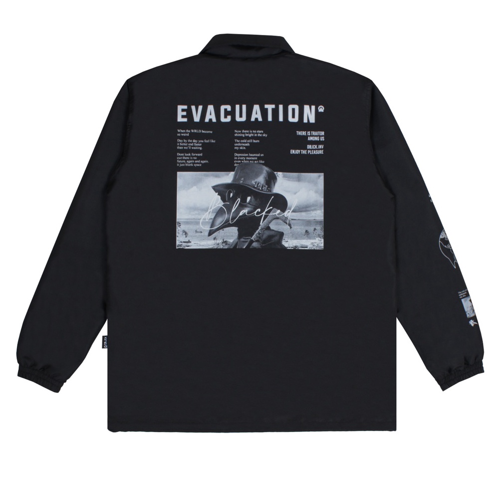 New Dobujack Coach Jacket Evacuation Black