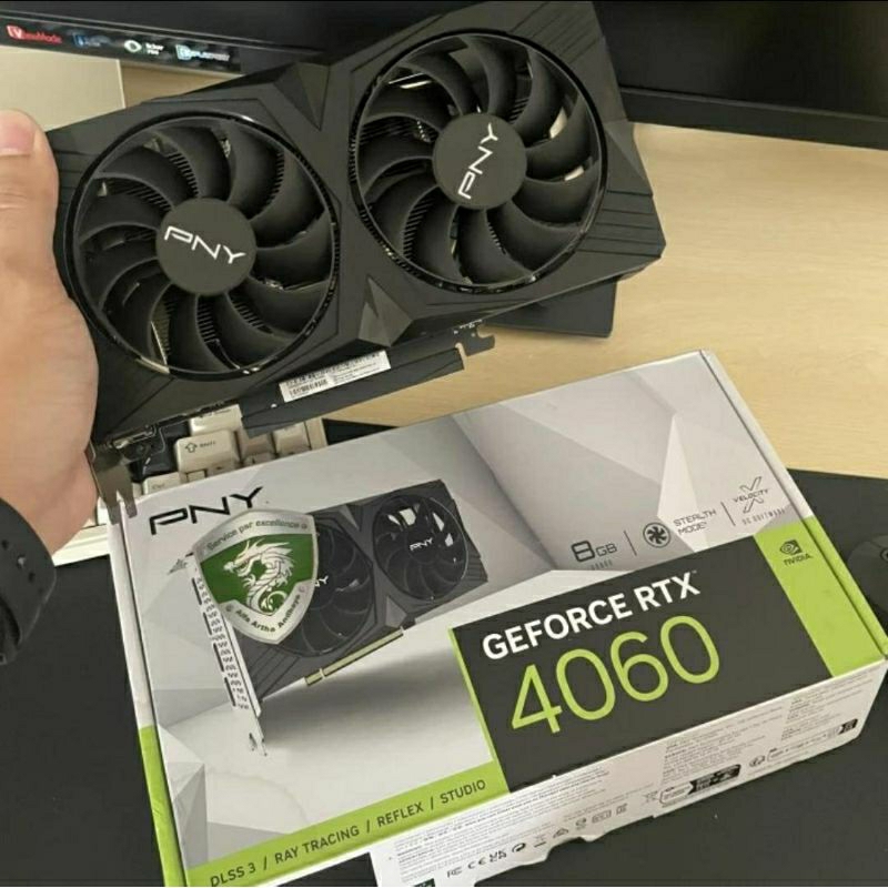 PNY RTX 4060 VERTO 8GB GDDR6 Garansi 2027