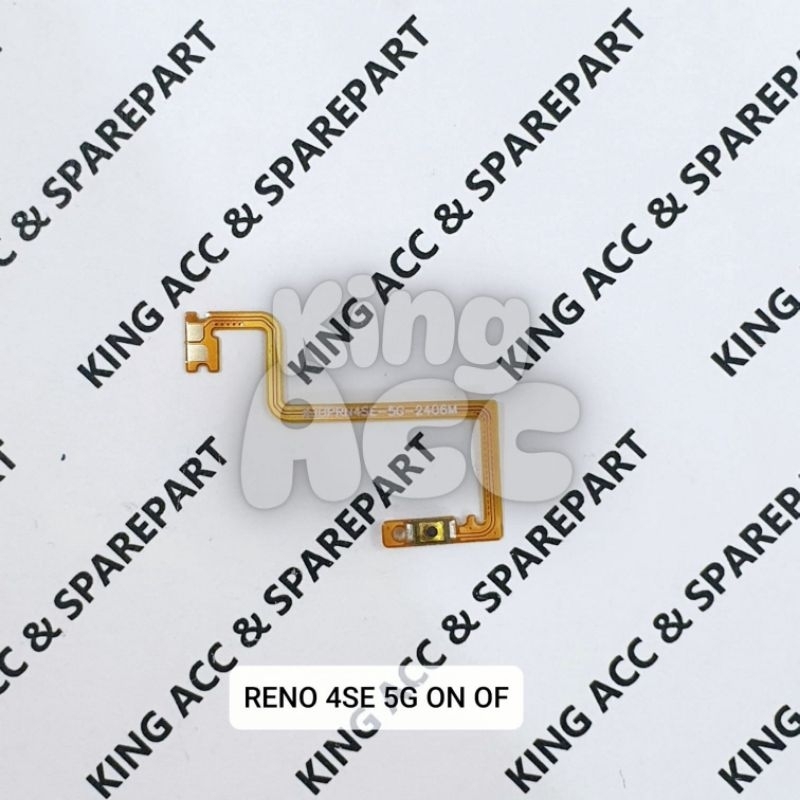FLEXIBEL FLEKSIBEL ON OF OFF OPPO RENO 4SE 5G / RENO 4 SE