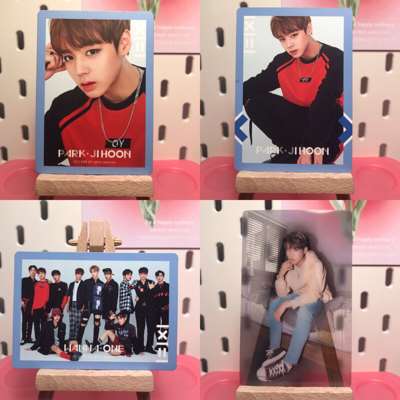 PHOTOCARD PC WANNA ONE AB6IX PARK JIHOON PARK WOOJIN