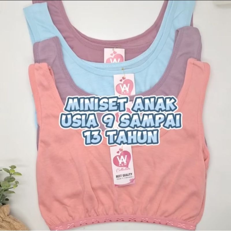 TERLARIS (COD) 12 Pcs Miniset Anak SD /SMP umur 8-13 Tahun/Miniset Remaja Dewasa