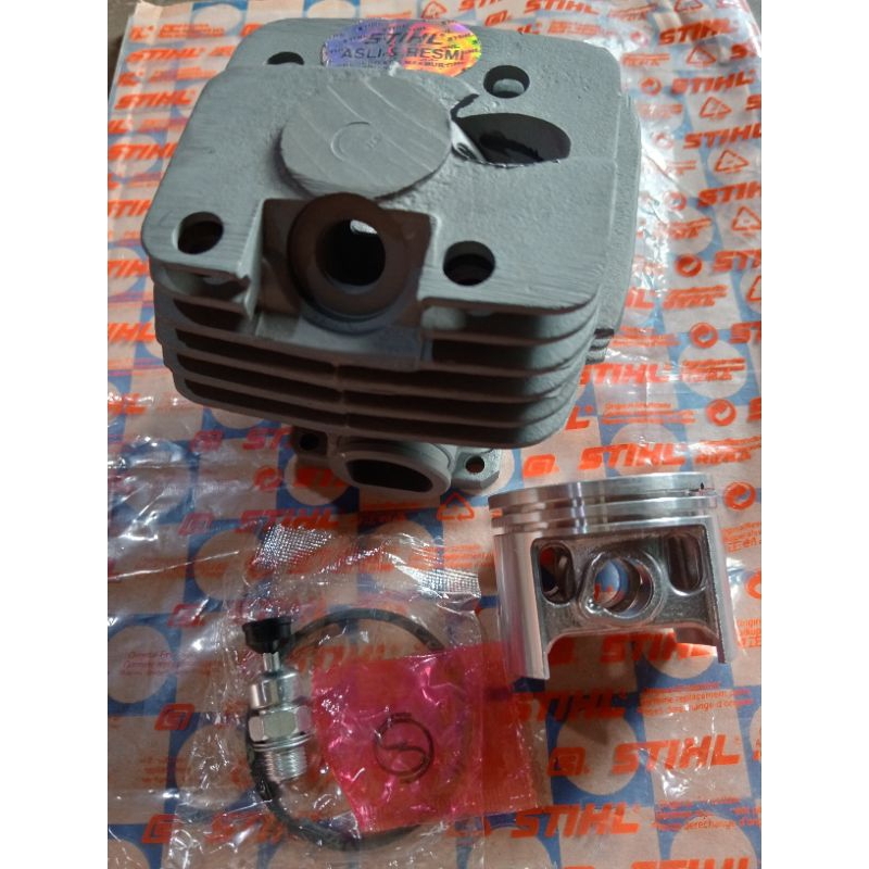 cilynder block Assy stihl ms391/038/boring set stihl ms381/038/mesin chainsaw/senso