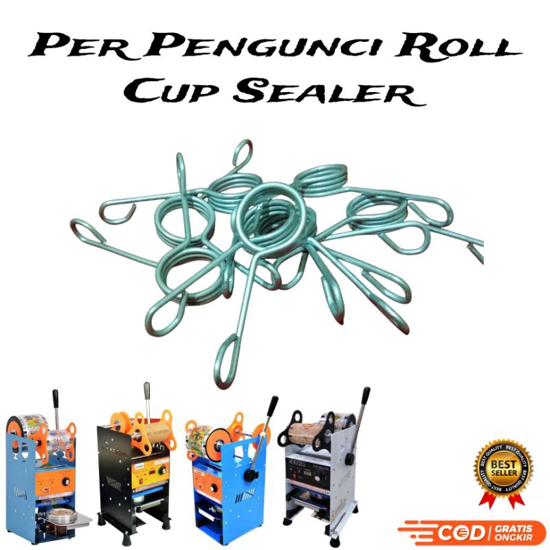 SPAREPART CUP SEALER PER PENJEPIT CUP SEALER (2pcs) / SPAREPART CUP SEALER KAWAT BESI PENYANGGA (2pc