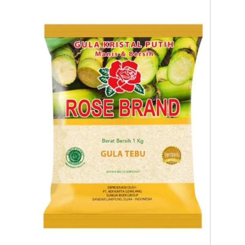 

gula pasir rosebrand 1kg