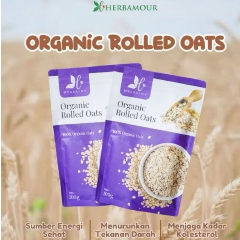 

Herbamour Organik Rollead Oats