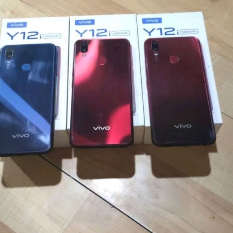 VIVO Y12i - Y12 & Y12s 3/32 SECOND FULLSET ORI BEKAS GARANSI RESMI