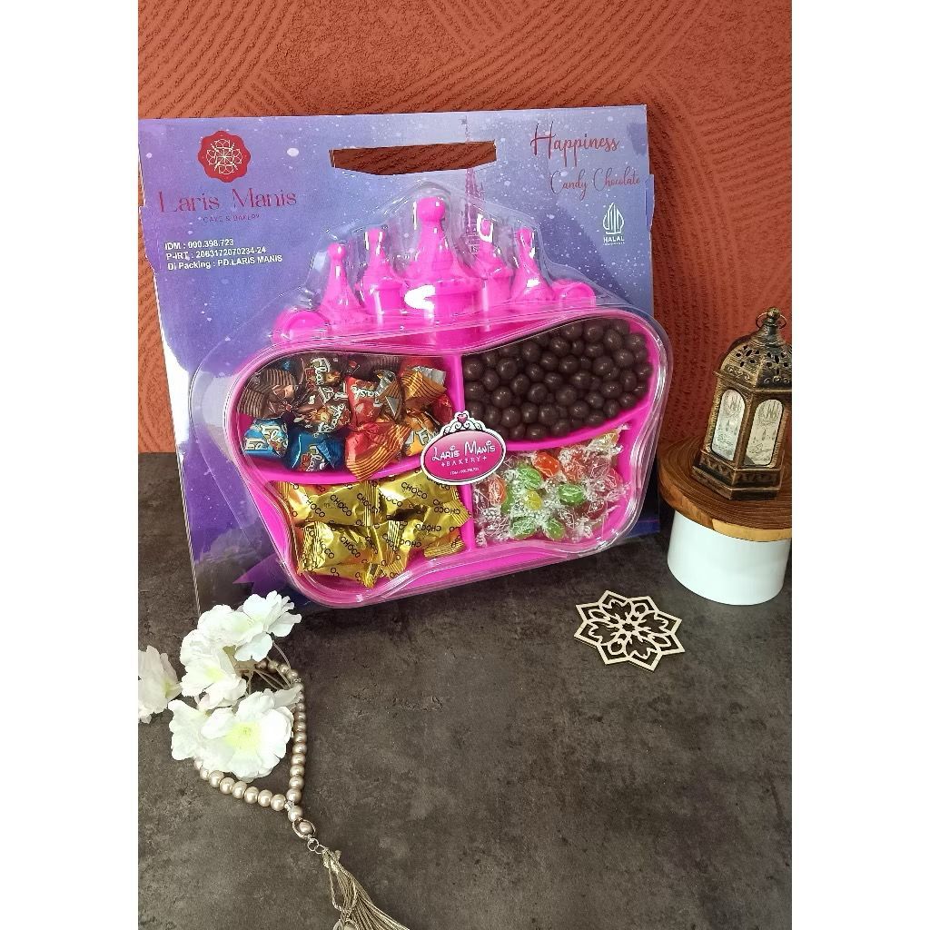 

( ISTANA ) LARIS MANIS HAPPINESS CANDY CHOCOLATE/HAMPERS LEBARAN