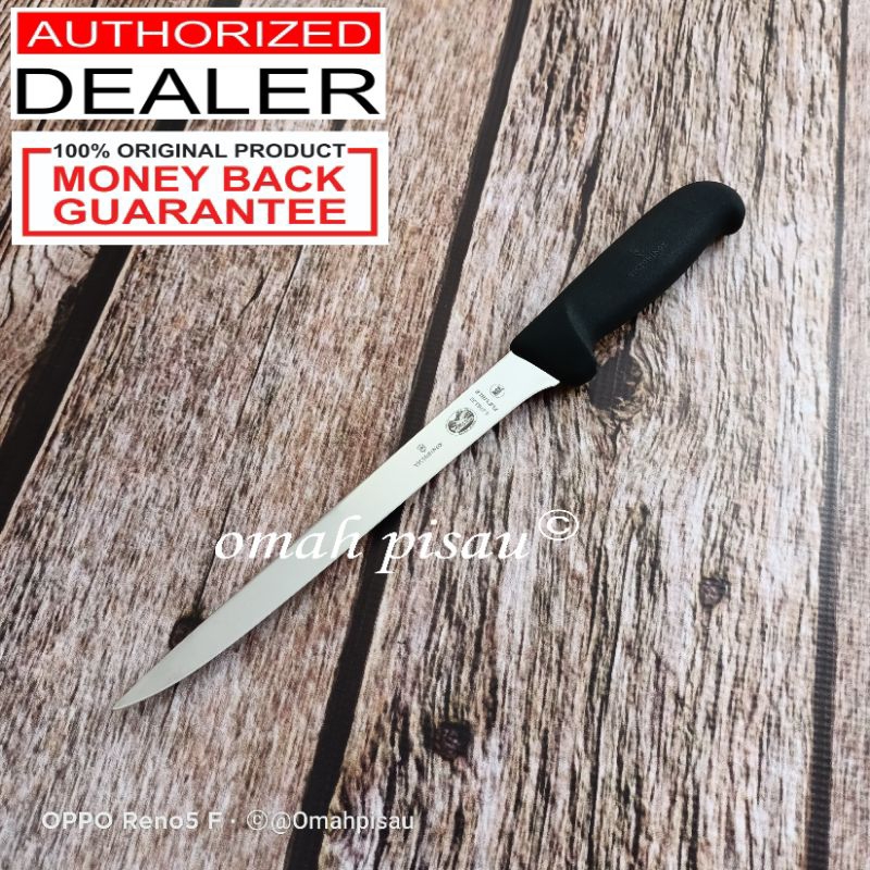 Filleting knife victorinox 20 cm 5.3763.20 pisau dapur fillet original Swiss