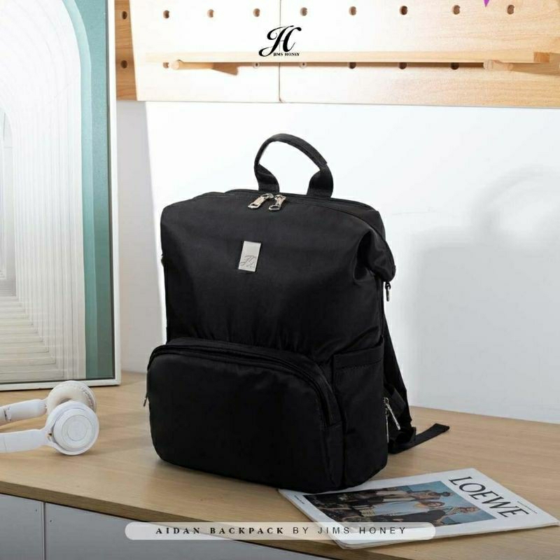 LA RISKU - TAS RANSEL LAPTOP AIDAN BACKPACK JIMS HONEY