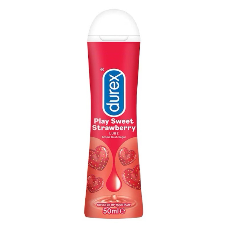Durex Pelumas Play Sweet Strawberry 50ml Lubricant Play Durex