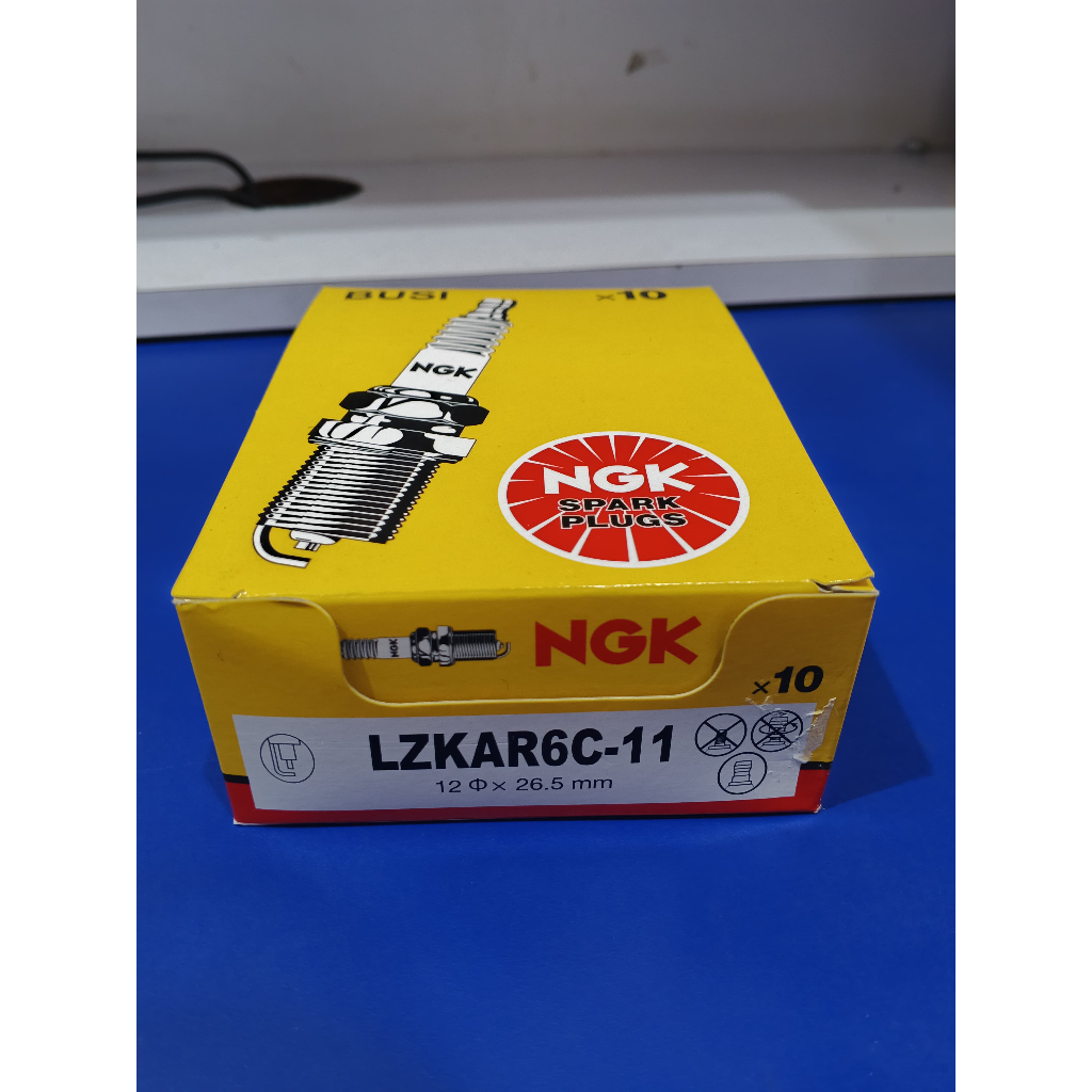 Busi Original NGK LZKAR6C-11 NON Iridium Untuk Mobil NISSAN MARCH/DATSUN GO dll