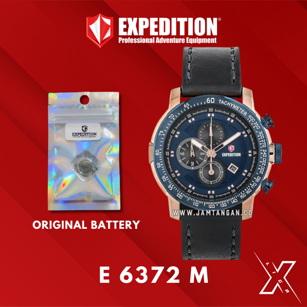 Baterai Jam Tangan Expedition E 6372 M Original