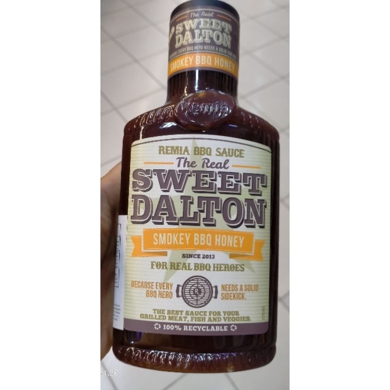 

REMIA BBQ SAUCE THE REAL SWEET DALTON SMOKEY BBQ HONEY 450ml