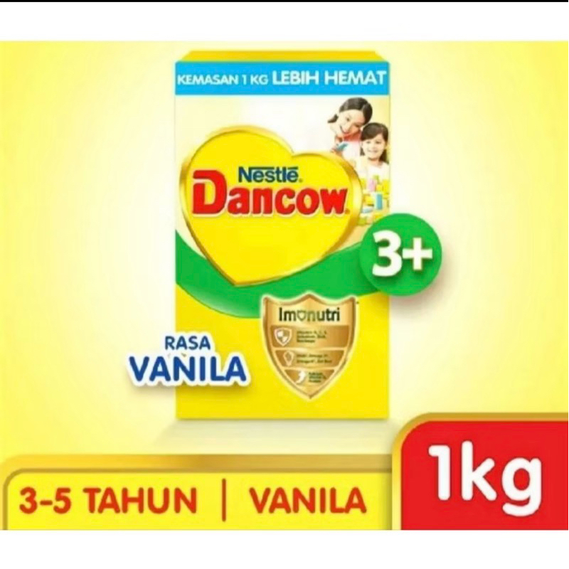 

Dancow 3+ vanilla 1000gram