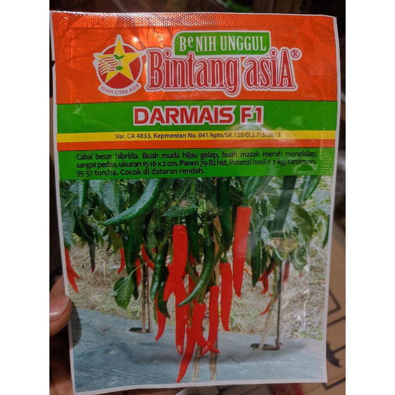 DARMAIS F1 10GR CABAI SAYUR CABAI BESAR