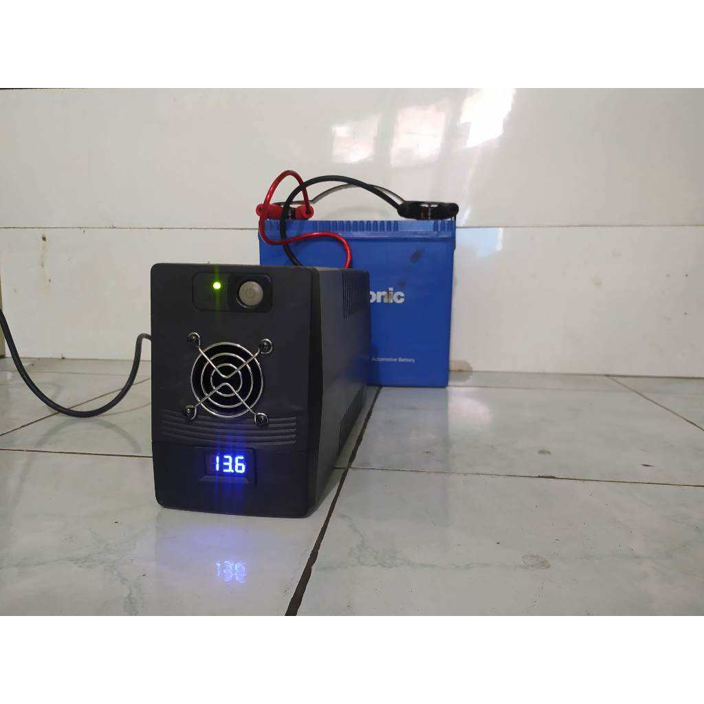 UPS Modifikasi Modif PROLINK PRO700 Line Interactive 650VA External Aki 12v