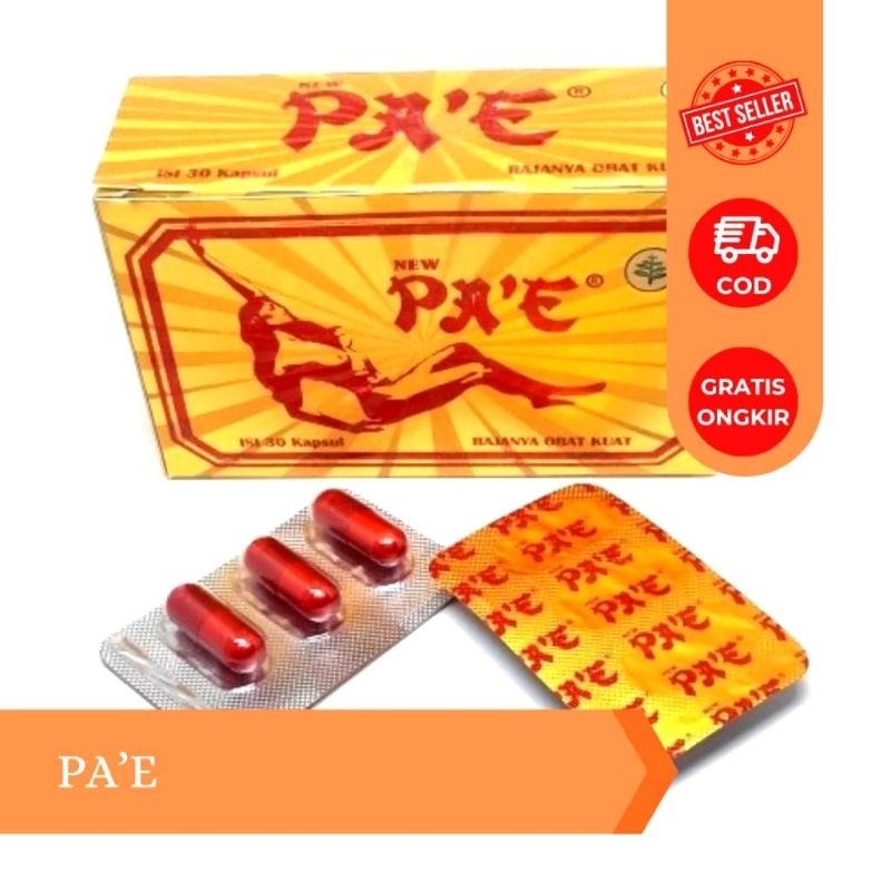 PAE PA e KAPSUL HERBAL STAMINA PAE ORIGINAL CAPSULE KUAT TAHAN LAMA PRIA DEWASA SUPLEMEN