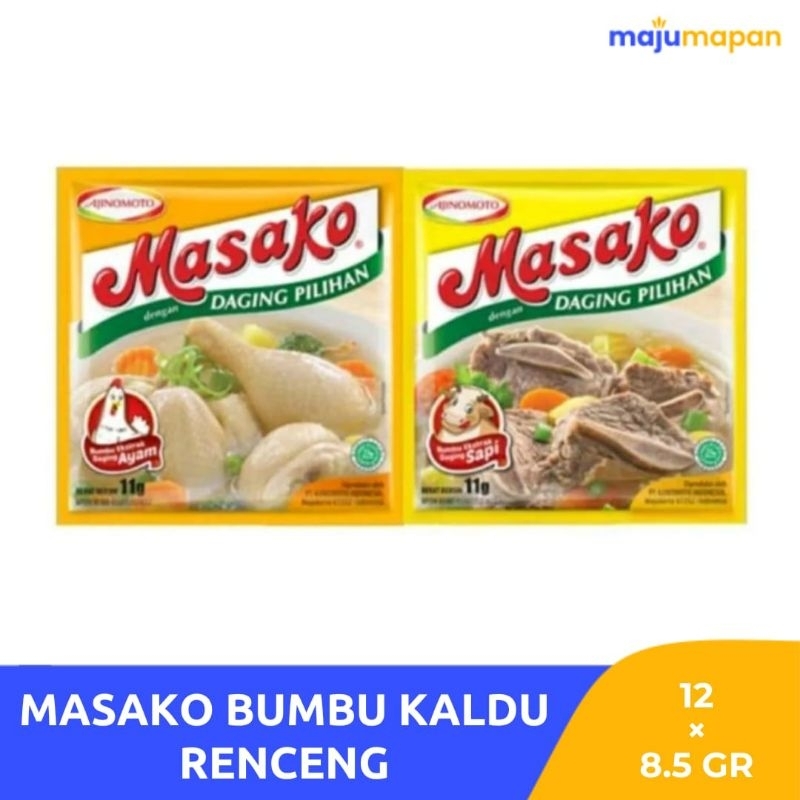 

Masako Bumbu Penyedap Masakan Renceng 12×8,5gr