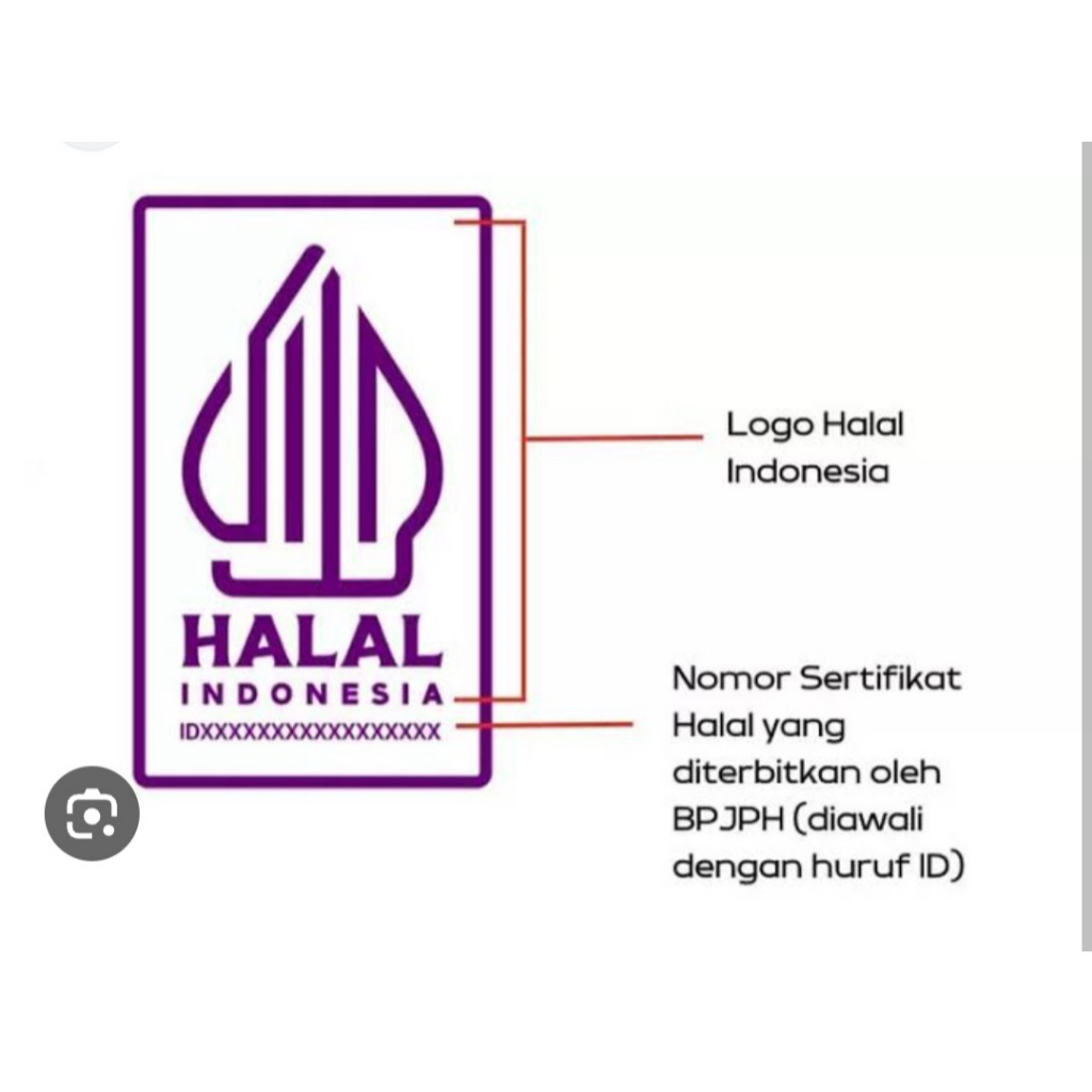 

Papan Nama Akrilik Halal Custom Nama