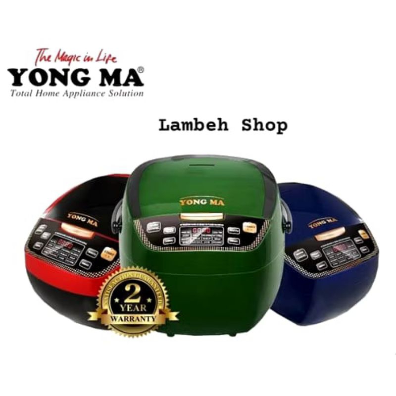 Yong Ma Smc8017 / 8017 Rice Cooker Digital 2 Liter BATAM