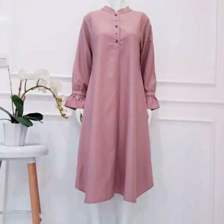 Lagi Tren aura tunik  atasan wanita tunik  baju wanita casual terbaru