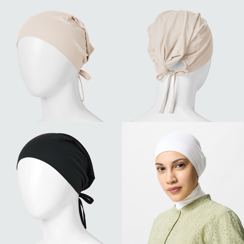 WOMEN dalaman hijab ciput hijab UNIQLO