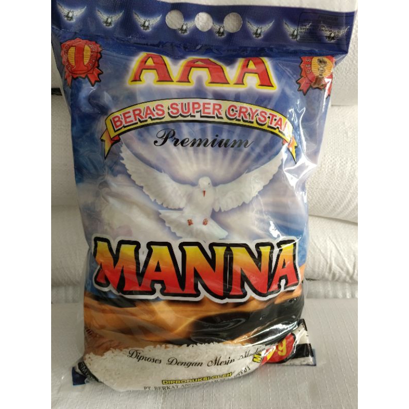 

Beras AAA MANNA Kamasan 5kg