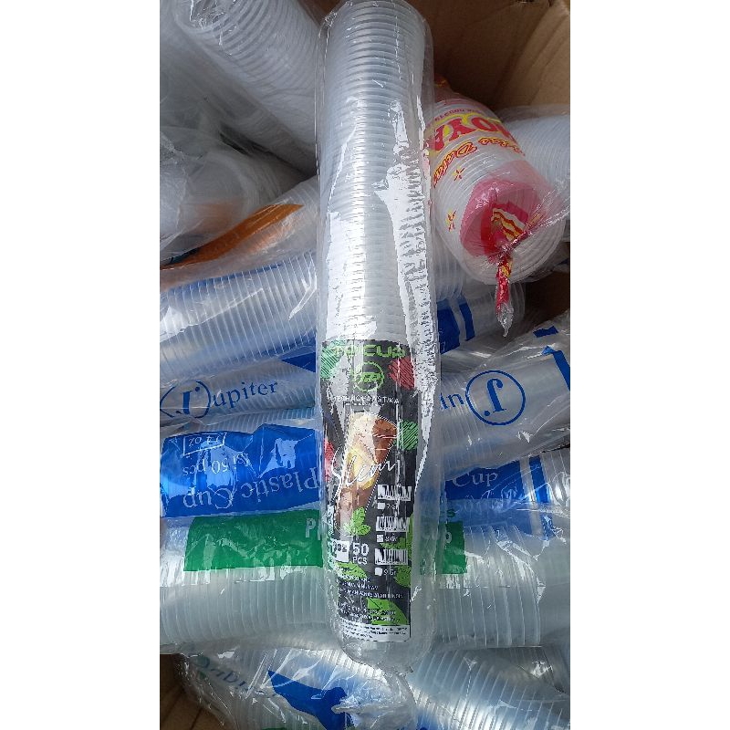 Cup plastik 22oz isi 50pcs / Gelas plastik  22oz / Gelas es