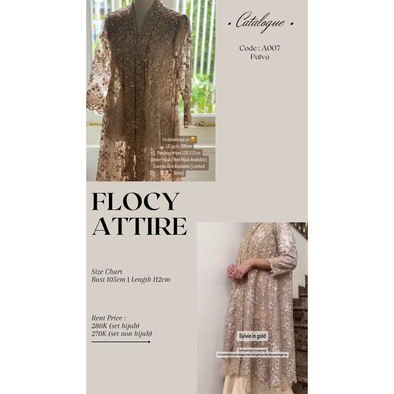 SEWA DRESS KONDANGAN PATVA