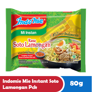 

INDOMIE MIE INSTANT SOTO LAMONGAN PCK 80g dus